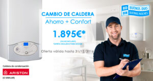 oferta cambio caldera