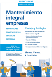 oferta mantenimiento a empresas